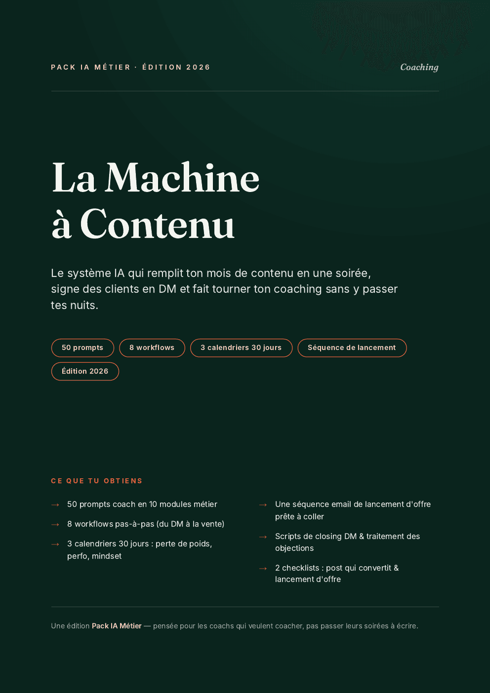 La Machine à Contenu & Clients
